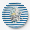 Search for blue and white striped plates Fun