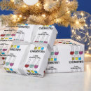 Search for chemistry wrapping paper Scientist