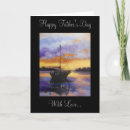 Search for sailing fathers day cards Sunset