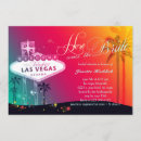 Search for vegas bridal shower invitations Modern