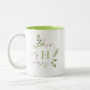 Search for green floral design mugs Pretty