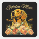 Search for dog happy face stickers Golden retriever