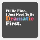 Search for dramatic stickers Funny