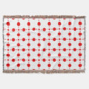 Search for red polka dot blankets Circle