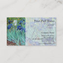Search for fine art business cards Van