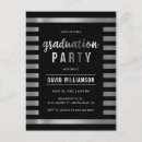 Search for stripes graduation invitations Stylish