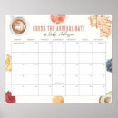 Search for baby due date calendar games Watercolor