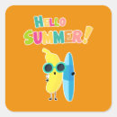 Search for funny vacation stickers Surfing