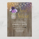 Search for mason jar sweet 16 invitations Floral