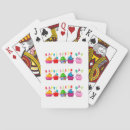 Search for happy birthday playing cards Colourful