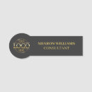 Search for last name tags Plastic with magnetic backing