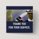 Search for thank you for your service badges Usa