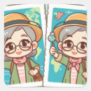Search for cartoon travel stickers Cute