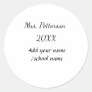 Search for teacher name stickers Back to school