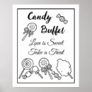 Search for candy buffet signs Reception