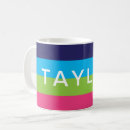 Search for bright stripes mugs Colourful