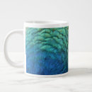 Search for peacock colours mugs Feather