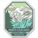 Search for cascade mountains stickers North cascades national park