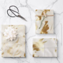 Search for gold and cream wrapping paper White