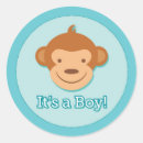Search for blue monkey stickers Boy