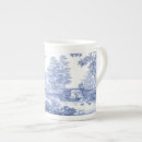Search for blue toile mugs Elegant