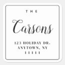 Search for square sticker return address labels Chic