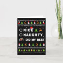 Search for ugly birthday cards Dabbing santa claus