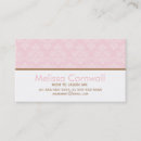 Search for victorian calling business cards Damask