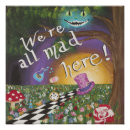 Search for mad hatter posters Cheshire cat