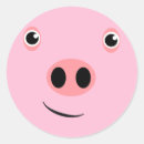 Search for pig face stickers Pink