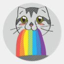 Search for gray tabby cat stickers Kitty