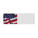 Search for red ornament return address labels White