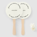 Search for text hand fans Custom