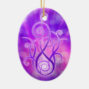 Search for violet christmas tree decorations Symbol