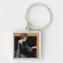 Search for roaring twenties key rings Flapper