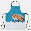 Search for red fox aprons Winter
