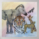 Search for giraffe painting posters Elephant
