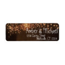 Search for summer lights return address labels Rustic