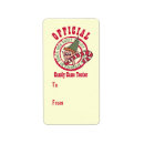 Search for candy cane return address labels Vintage