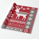 Search for advent wrapping paper Reindeer
