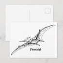 Search for black dinosaur postcards Black and white