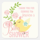 Search for birds and flowers stickers Elegant