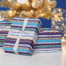 Search for native american christmas wrapping paper Tribal