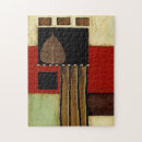 Search for contemporary art puzzles Green