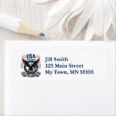 Search for american eagle return address labels Patriotism
