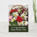 Search for sister mothers day cards Bouquet