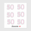 Search for number 50 stickers For her