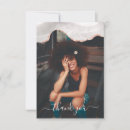 Search for emerald green white thank you cards Trendy