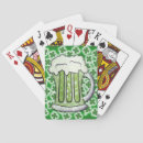 Search for lucky shamrock playing cards Saint