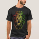 Search for rasta lion tshirts Haile selassie